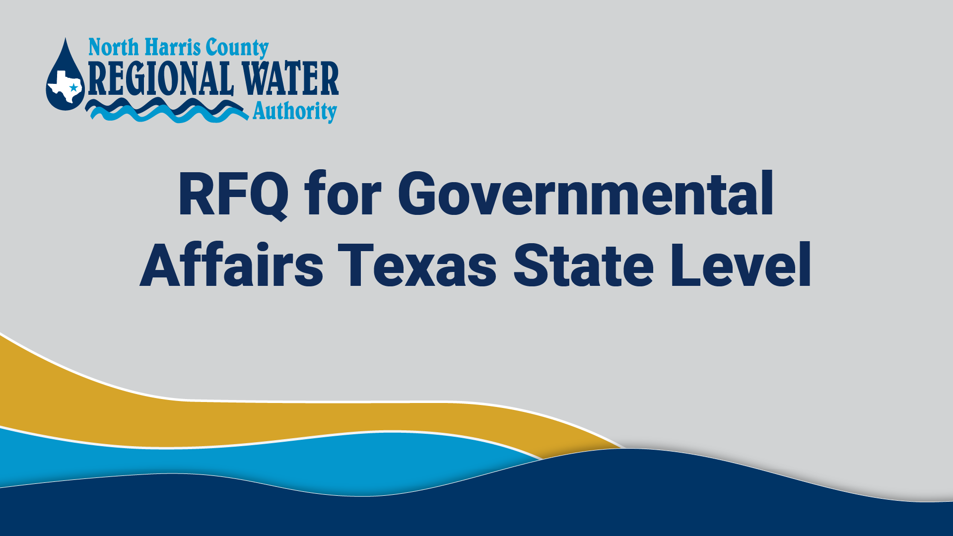 RFQ for Governmental Affairs Texas State Level